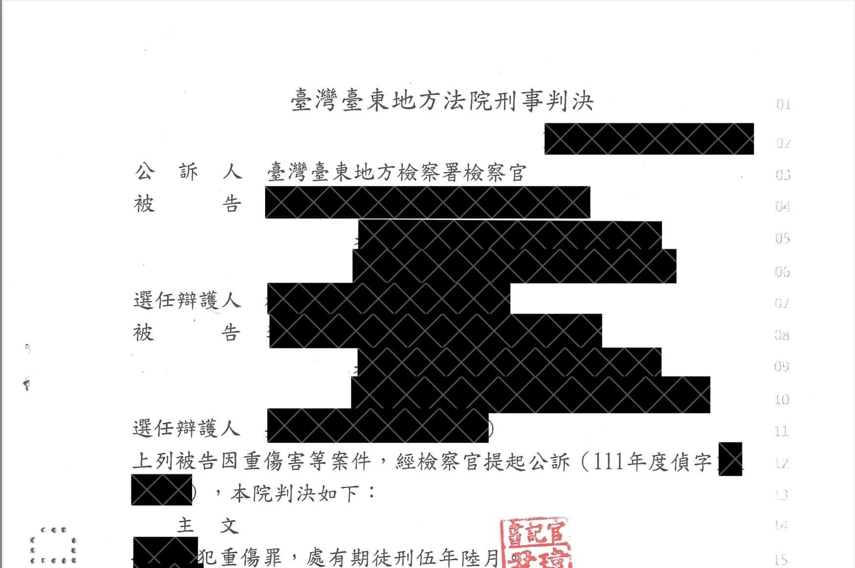 文章預覽：先前受當事人委任擔任重傷害案件的告訴代理人，為被害人爭取權…