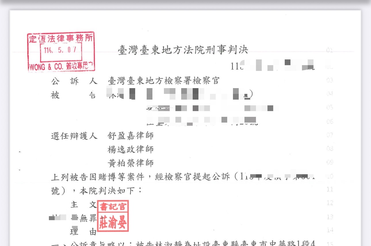 文章預覽：案件分享｜善用法律守住當事人的基本權益