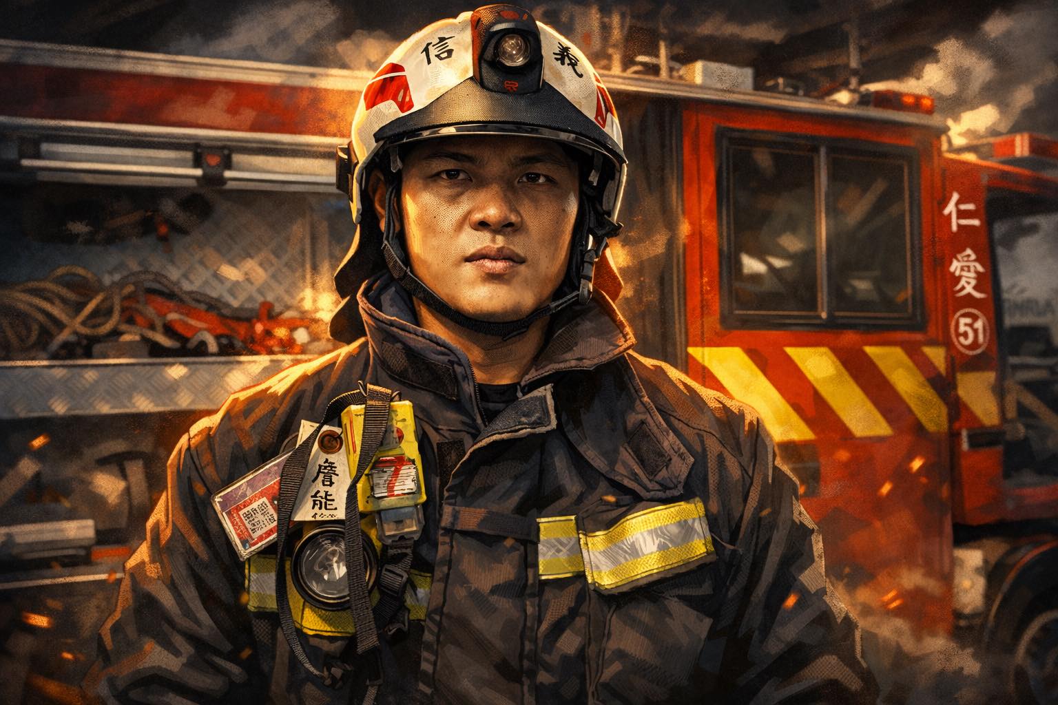 文章預覽：願每次出勤都能平安回家。